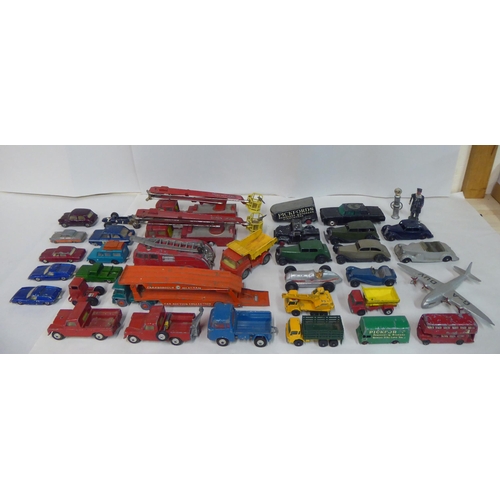 76 - Uncollated mainly Inter-War period diecast model vehicles: to include examples by Meccano Dinky Toys