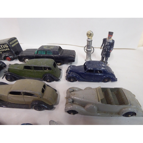 76 - Uncollated mainly Inter-War period diecast model vehicles: to include examples by Meccano Dinky Toys