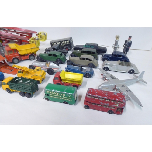 76 - Uncollated mainly Inter-War period diecast model vehicles: to include examples by Meccano Dinky Toys