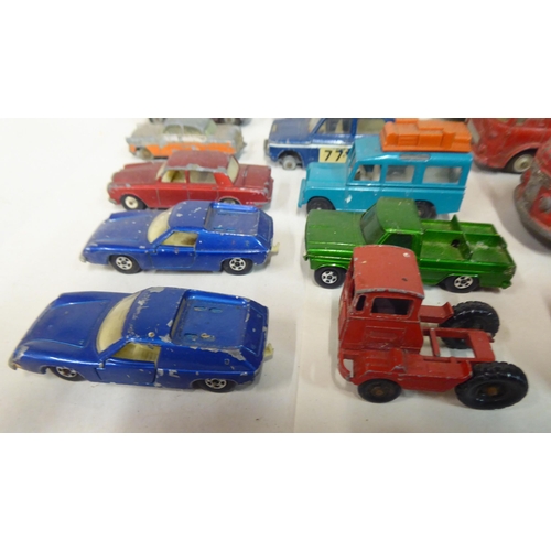 76 - Uncollated mainly Inter-War period diecast model vehicles: to include examples by Meccano Dinky Toys