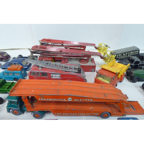 76 - Uncollated mainly Inter-War period diecast model vehicles: to include examples by Meccano Dinky Toys