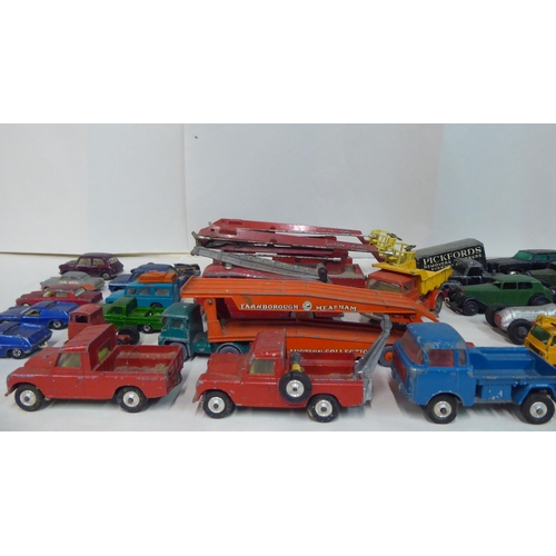 76 - Uncollated mainly Inter-War period diecast model vehicles: to include examples by Meccano Dinky Toys