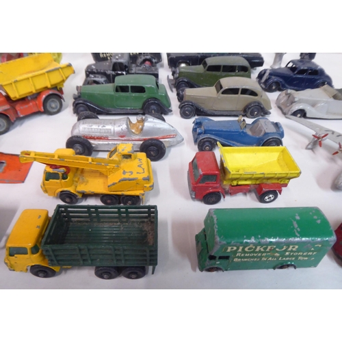 76 - Uncollated mainly Inter-War period diecast model vehicles: to include examples by Meccano Dinky Toys