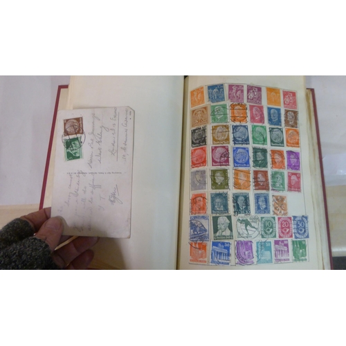 80 - Uncollated Scandinavian, other European, New Zealand and other used postage stamps