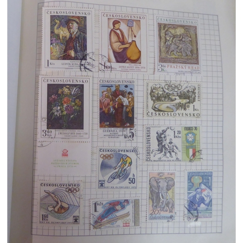 80 - Uncollated Scandinavian, other European, New Zealand and other used postage stamps