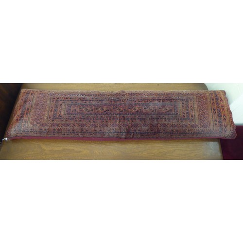 101 - A Persian design long stool cushion