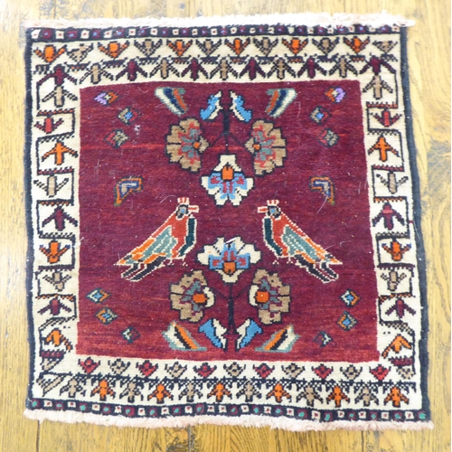 109 - Rugs: to include an example with a central gul, on a brown ground  39