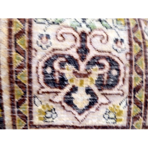 109 - Rugs: to include an example with a central gul, on a brown ground  39