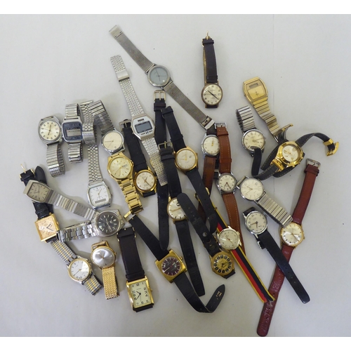 117 - Variously cased and strapped automatic and other wristwatches 