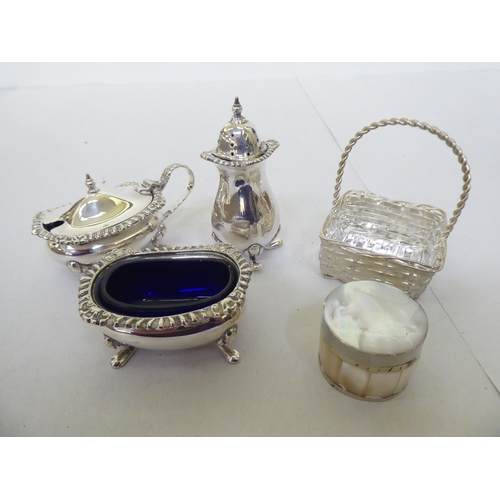 178 - EPNS and silver plate: to include a sugar sifter  8.5