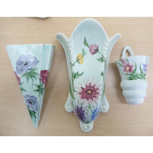 222 - Radford pottery collectables: to include a jug, decorated with flora  12