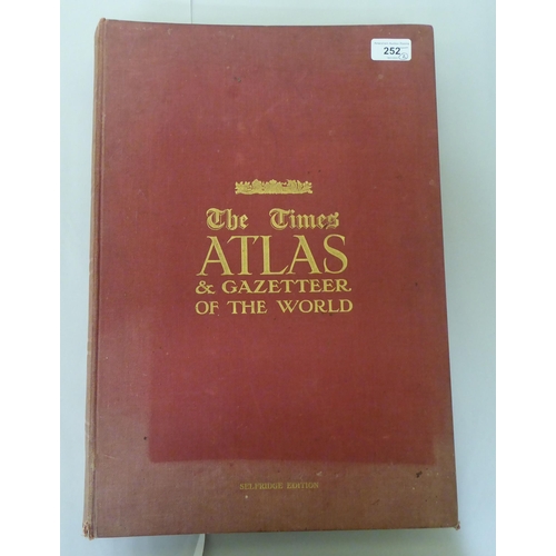 252 - Two 1920/30s Atlas, viz. 'Philips International' and 'The Times Atlas of the World'