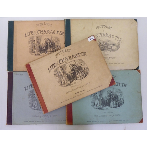 256 - Books: 'Pictures of Life and Characters' by John Leech, published in five volumes