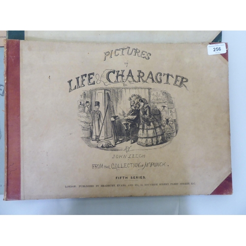 256 - Books: 'Pictures of Life and Characters' by John Leech, published in five volumes