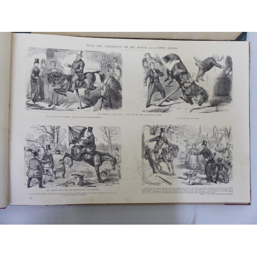 256 - Books: 'Pictures of Life and Characters' by John Leech, published in five volumes