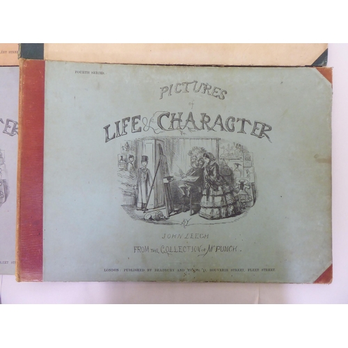 256 - Books: 'Pictures of Life and Characters' by John Leech, published in five volumes