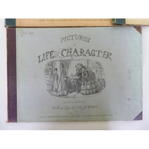 256 - Books: 'Pictures of Life and Characters' by John Leech, published in five volumes