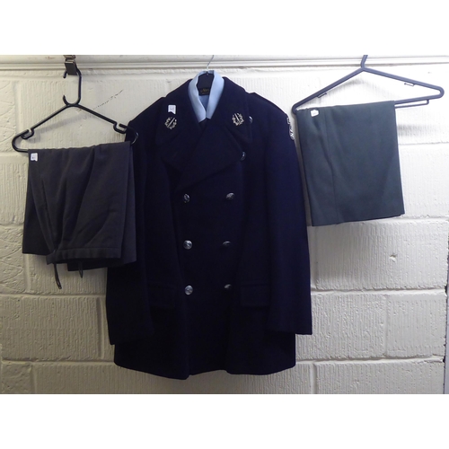 46 - Approx. twenty various mainly British military uniforms: to include tunics, jackets and coats(Please... 