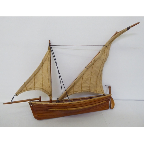 91 - A mixed lot: to include a model ship 'Nao Santa Maria'  19