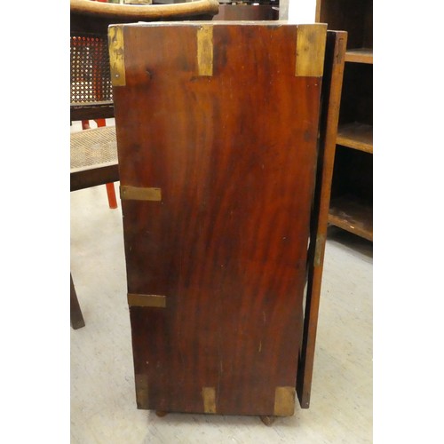 353 - Small furniture: to include an Edwardian oak revolving bookcase with slatted sides  26