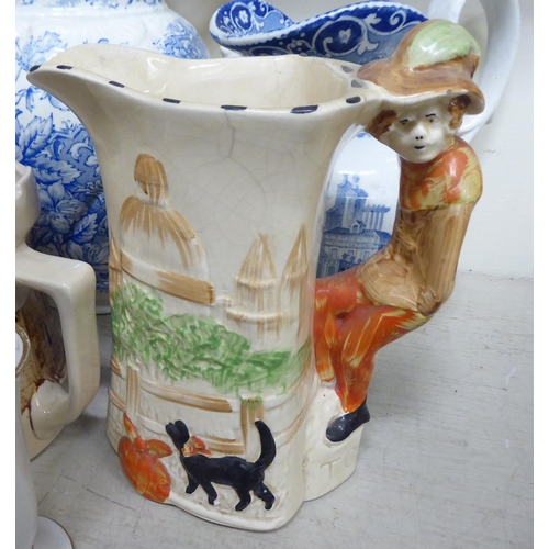 114 - Mixed ceramics: to include a Royal Doulton vase  7.5