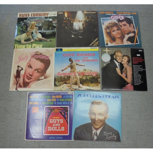 175 - Vinyl records, pop and easy listening: to include Cliff Richard and Abba