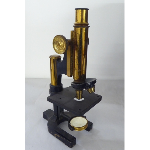 18 - Two cased microscopes, viz. an example by Watsons of London, serial no.12073  13.5