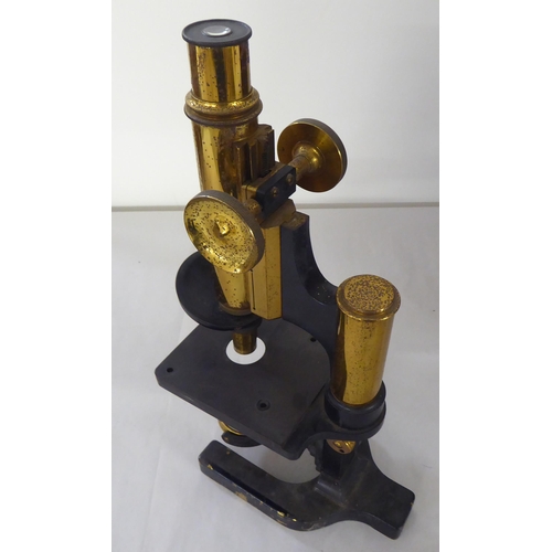 18 - Two cased microscopes, viz. an example by Watsons of London, serial no.12073  13.5