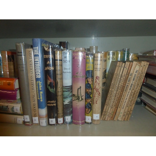 247 - Books, mixed reference: to include 'Shark Island' by Maurice Edelman  First Edition; and 'The O... 