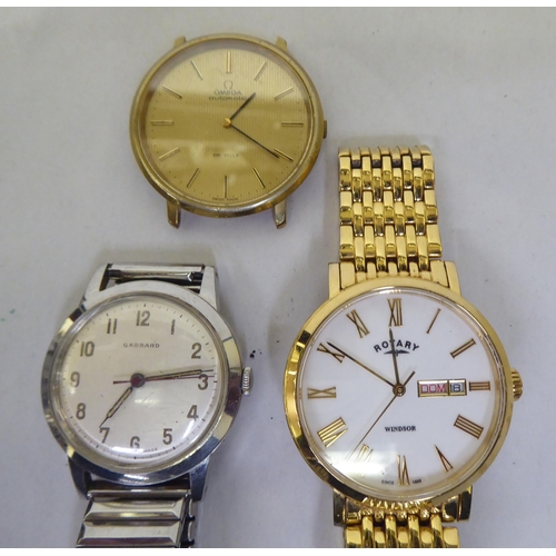 252 - Variously cased and strapped wristwatches: to include a Rotary