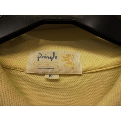 261 - Four items of men's Pringle clothing, viz. two cashmere jumpers; and two polo necks  all size XL