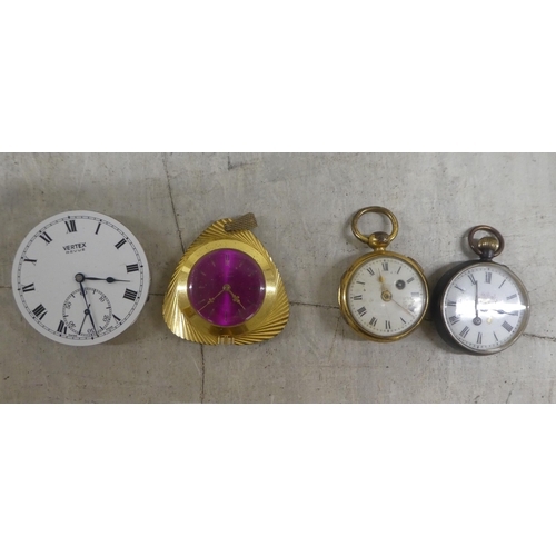 288 - Various pocket watch movements