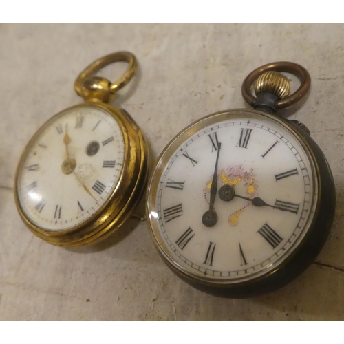 288 - Various pocket watch movements