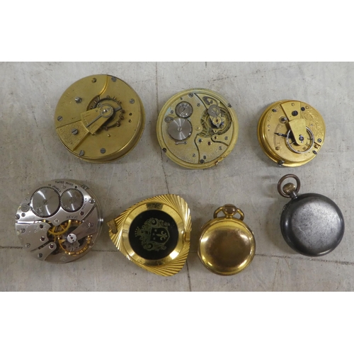 288 - Various pocket watch movements