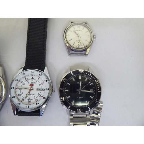 305 - Variously cased and strapped Seiko wristwatches