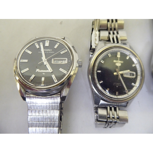 305 - Variously cased and strapped Seiko wristwatches