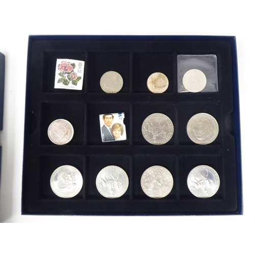 4 - Uncollated collector's coins: to include gold plated examples 'Squadrons of The Royal Air Force'