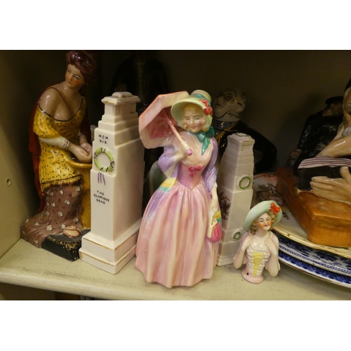 90 - Mixed ceramics: to include Royal Doulton 'Fair Lady'  7