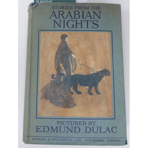 126 - Book: 'Stories from the Arabian Nights' re-told by Laurence Housman and pictured by Edmond Dulac, pu... 