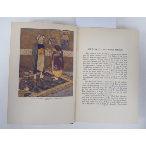 126 - Book: 'Stories from the Arabian Nights' re-told by Laurence Housman and pictured by Edmond Dulac, pu... 