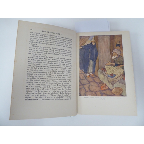 126 - Book: 'Stories from the Arabian Nights' re-told by Laurence Housman and pictured by Edmond Dulac, pu... 