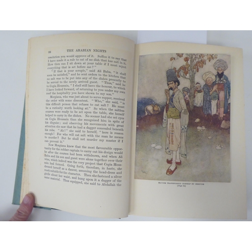 126 - Book: 'Stories from the Arabian Nights' re-told by Laurence Housman and pictured by Edmond Dulac, pu... 