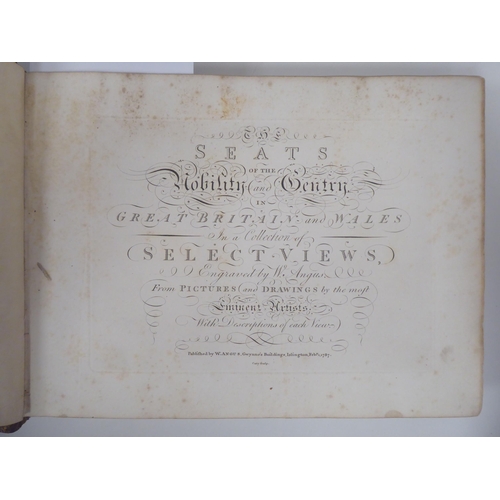 130 - Books: 'The Seats of the Nobility and Gentry'  engravings by W Watts, published by John & Josiah... 