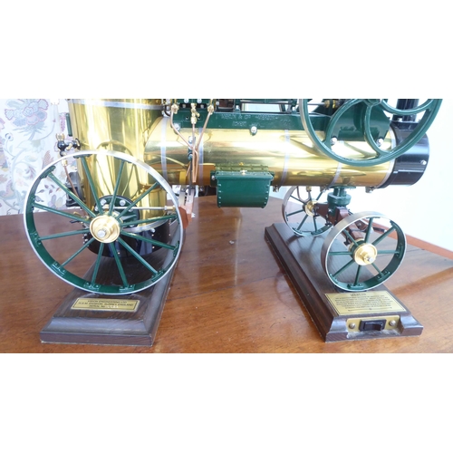 177 - A Vision Engineering Ltd 1/10th scale (serial no.0022) detailed model of a late 19thC French 'Merlin... 