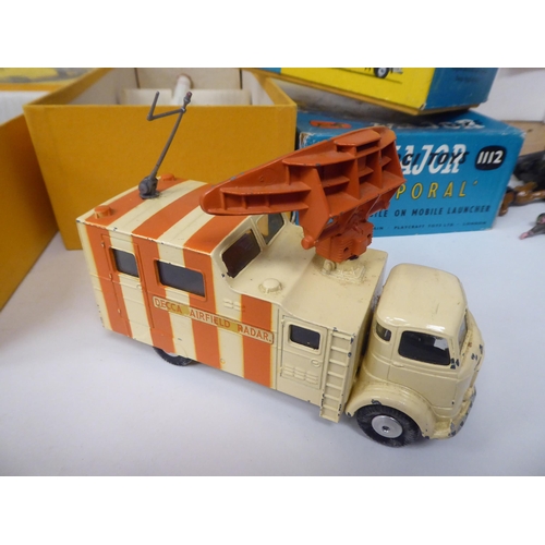 265 - Vintage and later diecast model vehicles: to include a Dinky Supertoys 20 ton lorry/mounted crane; a... 