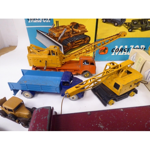 265 - Vintage and later diecast model vehicles: to include a Dinky Supertoys 20 ton lorry/mounted crane; a... 