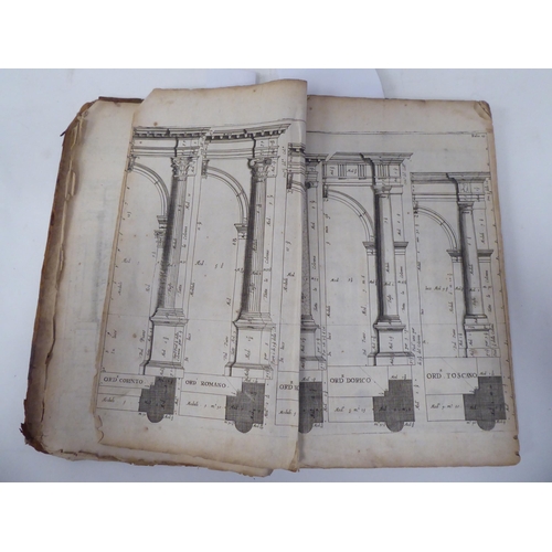 278 - Book: 'L'Idea Della Architettevra Vniversale'  published in Amsterdam by Dancker Danckerts 1658