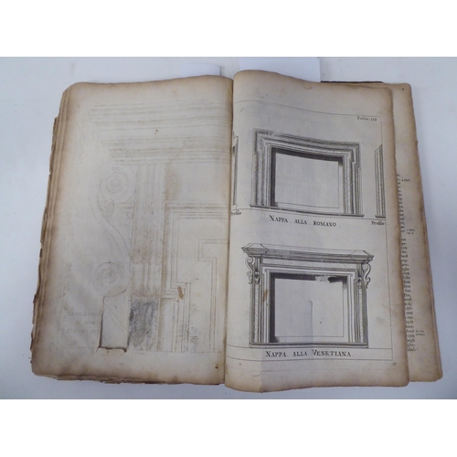 278 - Book: 'L'Idea Della Architettevra Vniversale'  published in Amsterdam by Dancker Danckerts 1658