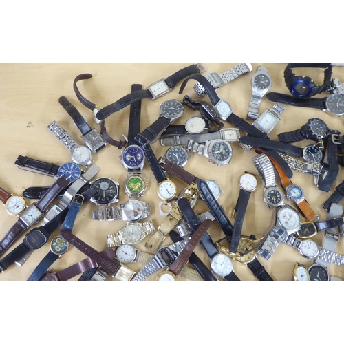 288 - Variously cased and strapped wristwatches 