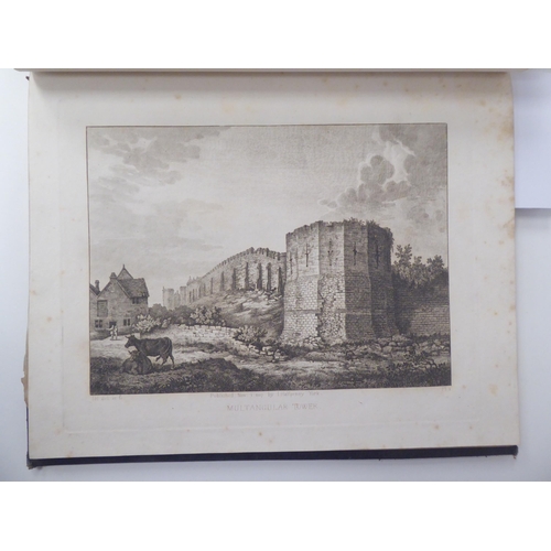 75 - Book: 'Fragmenta Vetusta, or the Remains of Ancient Buildings in York'  drawn and etched by Joseph H... 